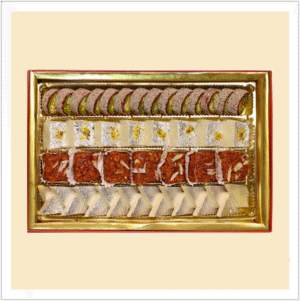 4 Lines Box Sweets 1Kg